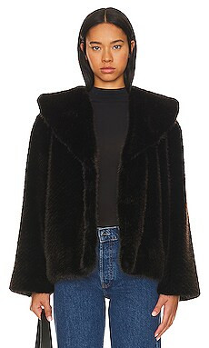 Skylar Jacket in Espresso | Revolve Clothing (Global)