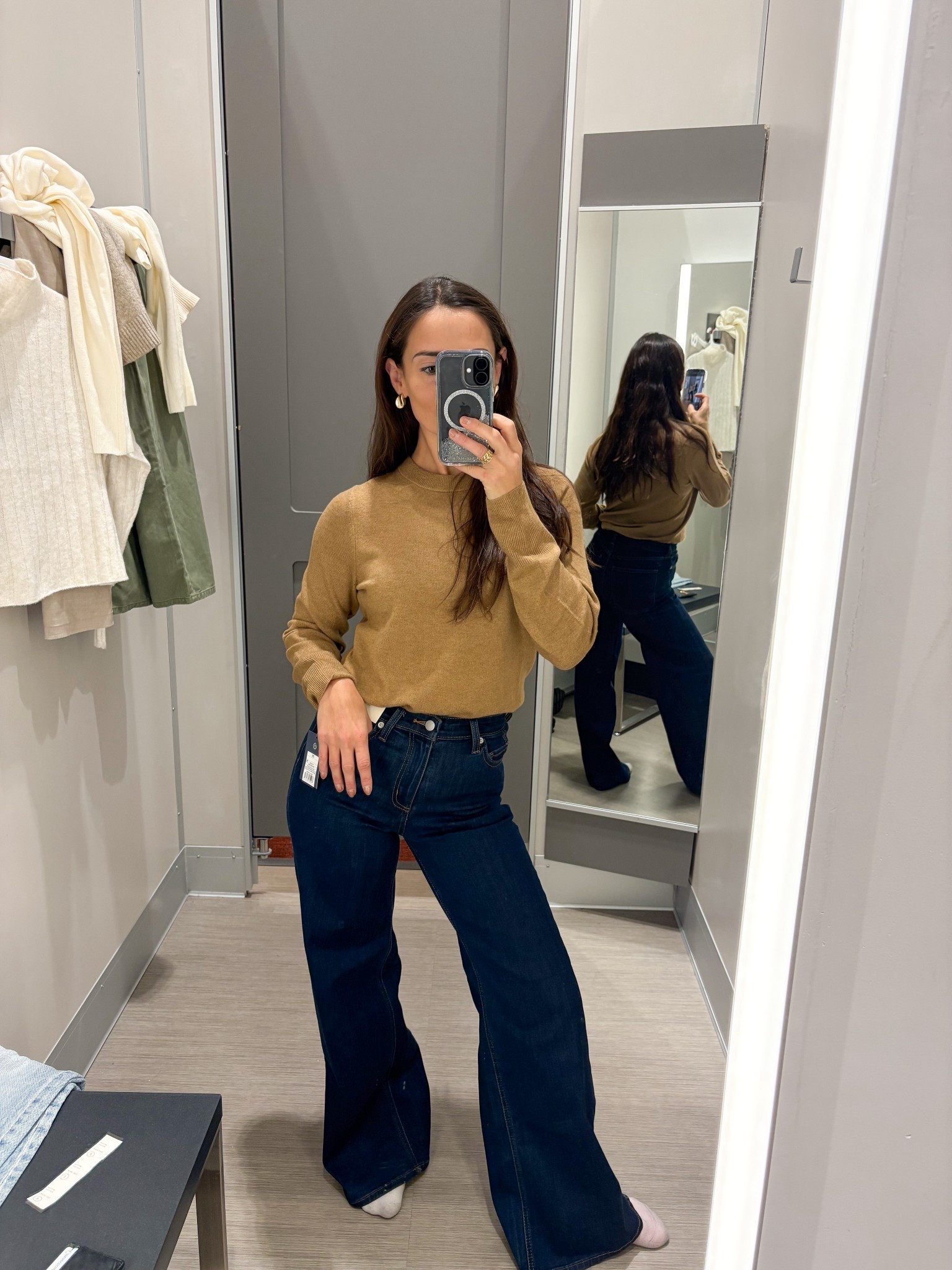 Fall neutrals done right 🍁 Love this Target fall outfit combo — wide leg denim + a soft camel knit gives that effortless, elevated look that works for errands, lunch dates, or casual Fridays 🤎



#targetstyle #targetfinds #falloutfitideas #ltkfallfashion #widelegjeans #neutraloutfitinspo #ltkstyle #affordablefashion #targetfashion #fallcapsulewardrobe

#LTKFindsUnder50 #LTKSeasonal #LTKStyleTip