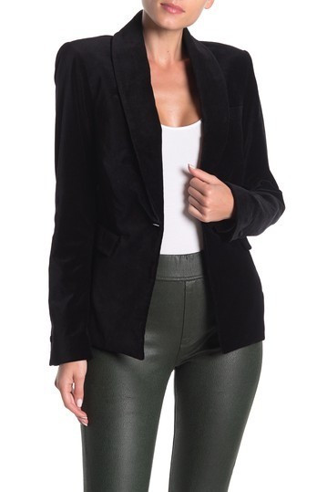 Velvet Lapel Blazer | Nordstrom Rack
