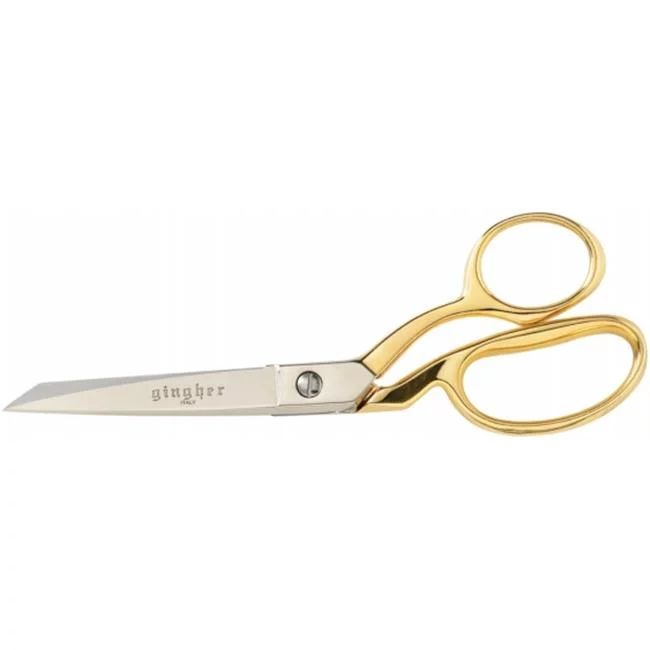 Gingher 8" Knife Edge Shears Gold Handle Bent | Walmart (US)