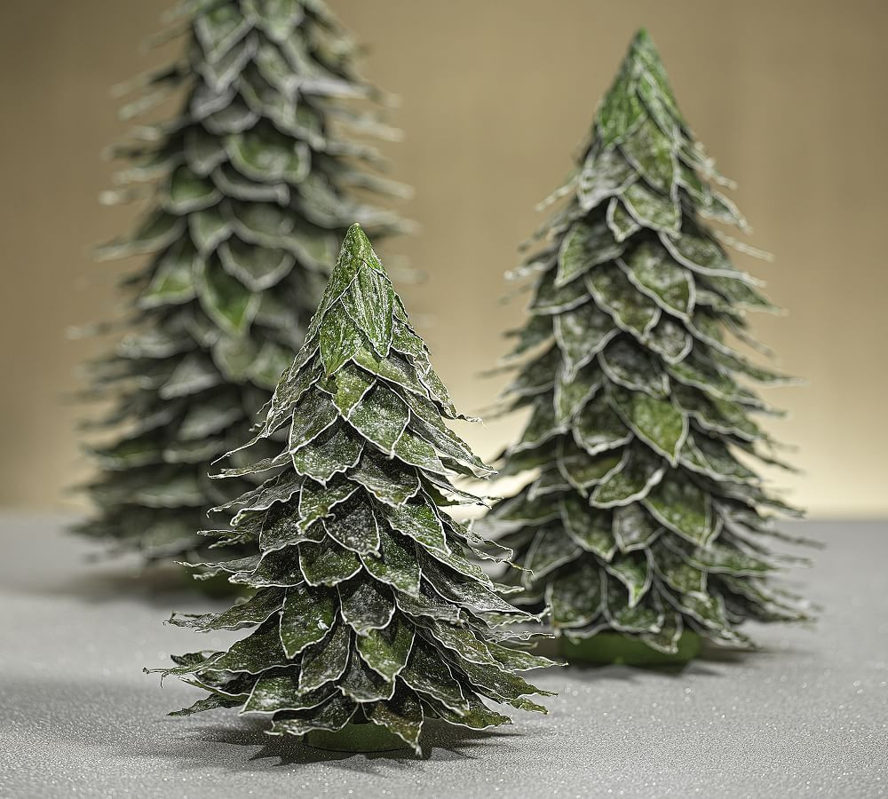 Mahogany Leaf Tabletop Tree | Pottery Barn (US)