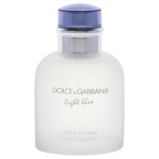 Dolce & Gabbana Light Blue for Men Eau de Toilette Spray, 2.5 Fl Oz | Amazon (US)