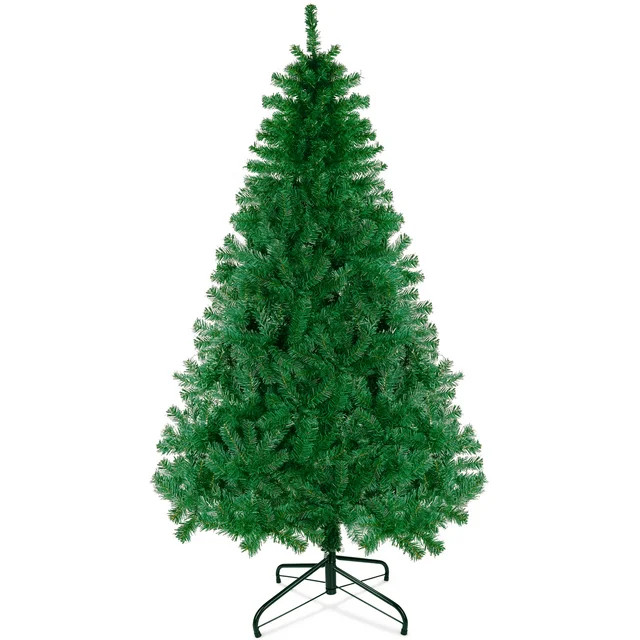 GIKPAL 6FT Artificial Christmas Tree W/ 800 Tips, Holiday Xmas Tree for Indoor Outdoor Decor, Fir... | Walmart (US)