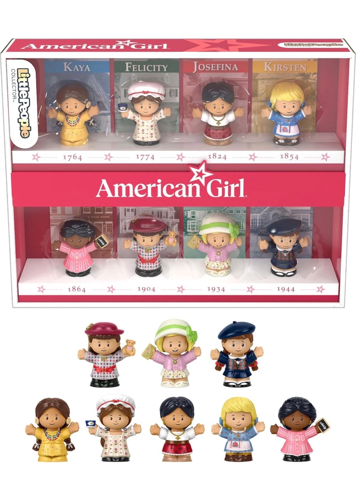 Still in stock and arriving within 2 days- such a fun nostalgia buy with the American girl doll little people

#LTKmomlife #LTKBaby #LTKKids