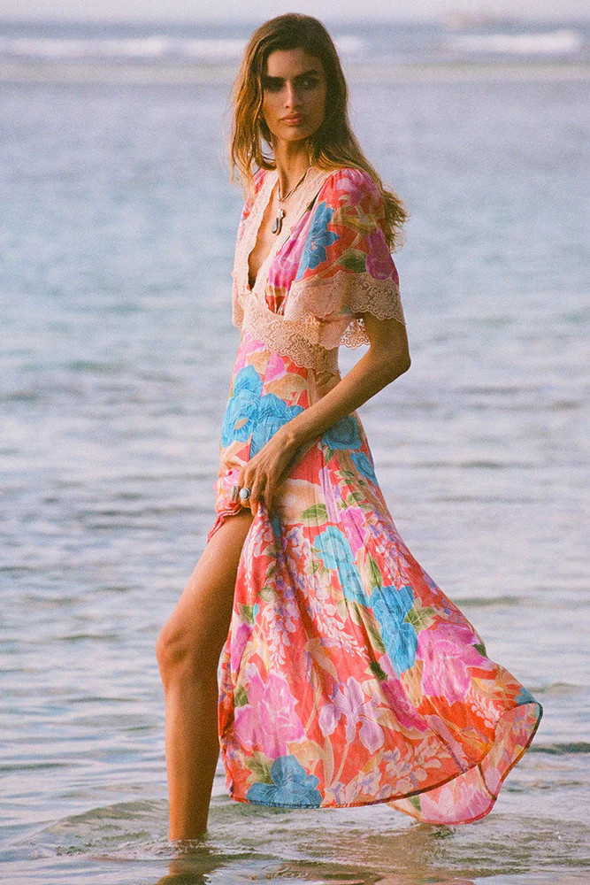 Painter's Garden Lace Maxi Dress | Spell Designs (USA)