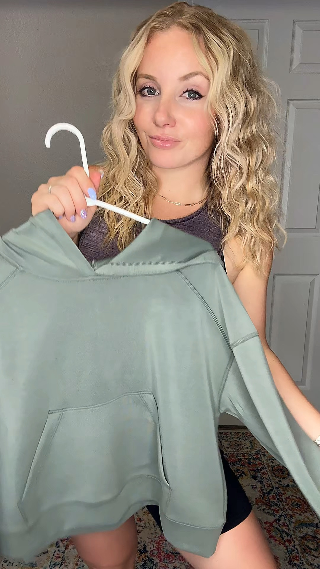Lightweight green cropped hoodie, biker shorts, and sneakers. Everything fits tts





Amazon outfits, summer outfit inspo, outfit ideas, casual outfits amazon, amazon outfits every day, outfit ideas 2026, summer outfits, late summer outfits Amazon, amazon activewear, sports mom outfit

#LTKootd #LTKActive #LTKPetite