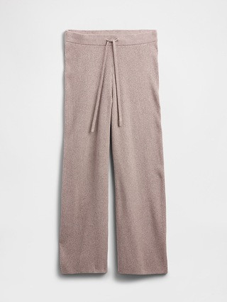 CashSoft Relaxed Ribbed Sweater Pants | Gap Factory