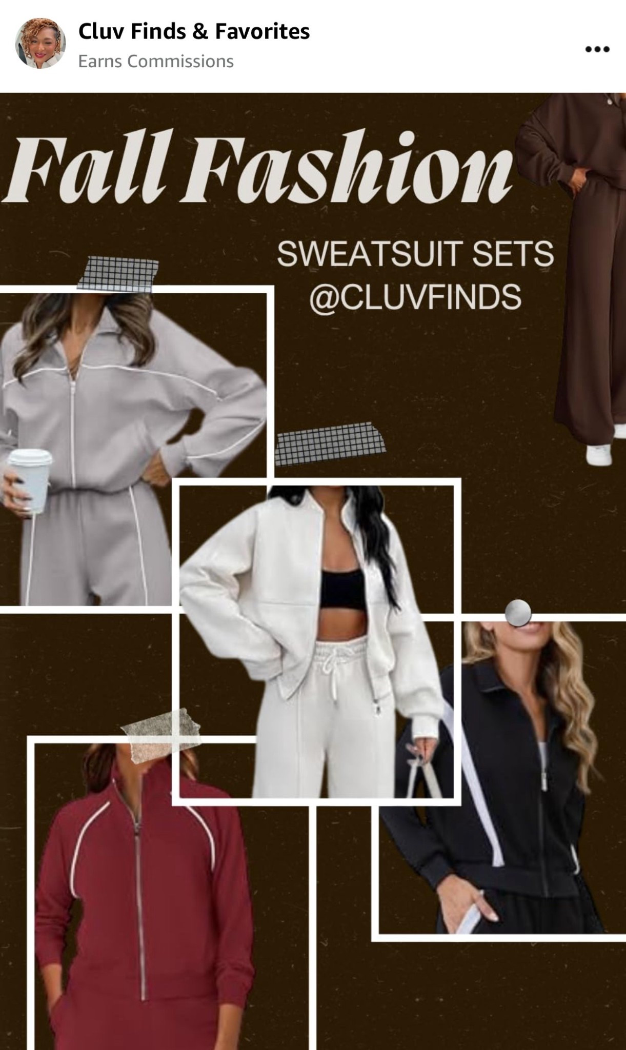🍁 Fall Fashion Finds You’ll Love! 🍁
Chilly days call for cozy vibes — and these sweatsuit sets deliver comfort with style! Whether you’re running errands, traveling, or just lounging cute, these sets keep you looking effortlessly put together. ✨

🛍️ Shop my favorites now on LTK → [add your LTK link]
Follow @CLUVFINDS for more fashion inspo, comfy fits, and seasonal style drops!

#FallFashion #SweatsuitSeason #LTKStyle #CLUVFinds #CozyLooks #OOTD #AmazonFinds

#LTKItBag #LTKFindsUnder100 #LTKStyleTip