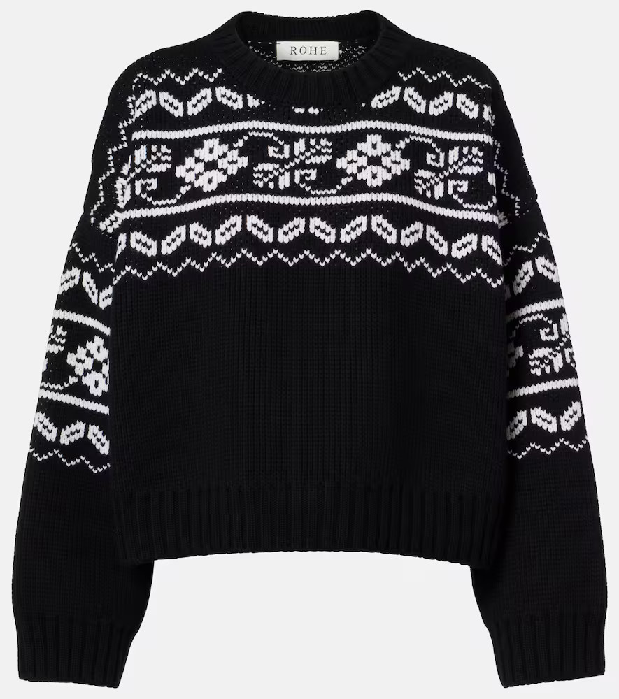 RÃ³he Fair Isle wool sweater | Mytheresa (US/CA)