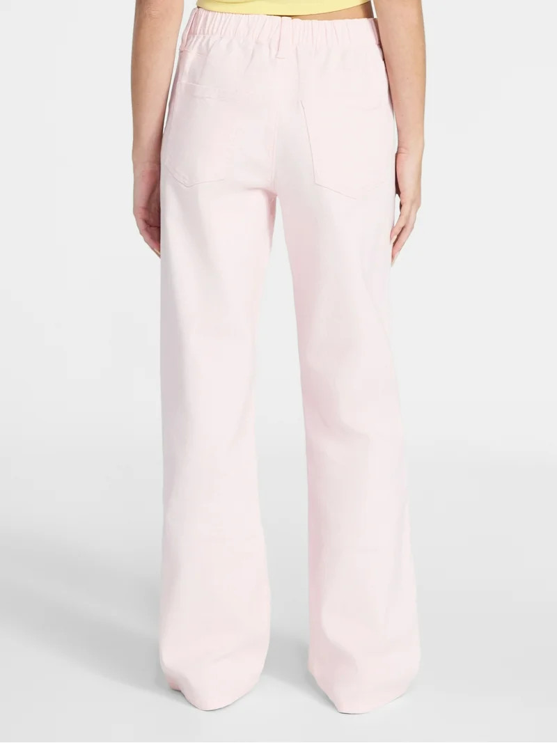 No Boundaries High Rise Baggy Wide Leg Jeans, 32'' Inseam, Women’s and Women's Plus XXS-4X | Walmart (US)