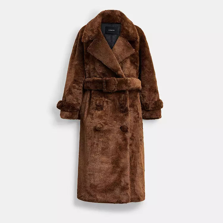 Faux Fur Teddy Coat | Coach (US)