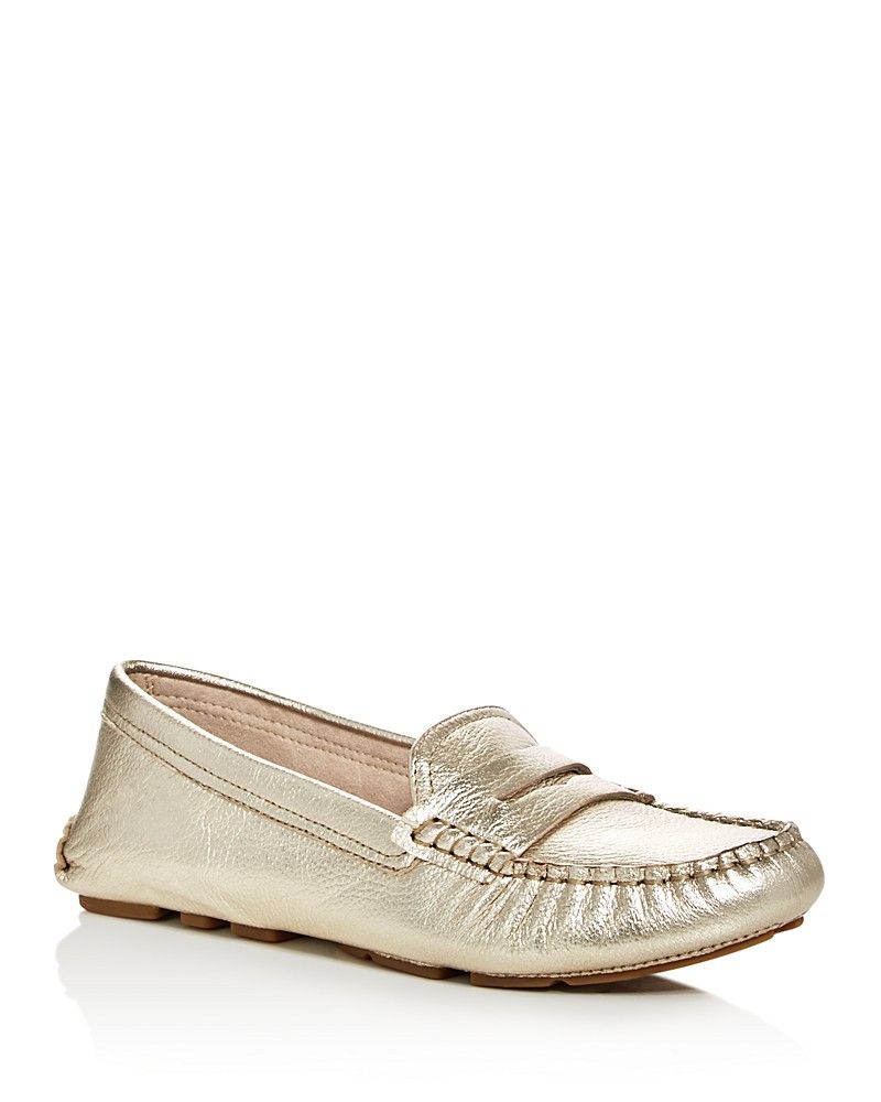 Sam Edelman Filly Metallic Leather Loafers | Bloomingdale's (US)