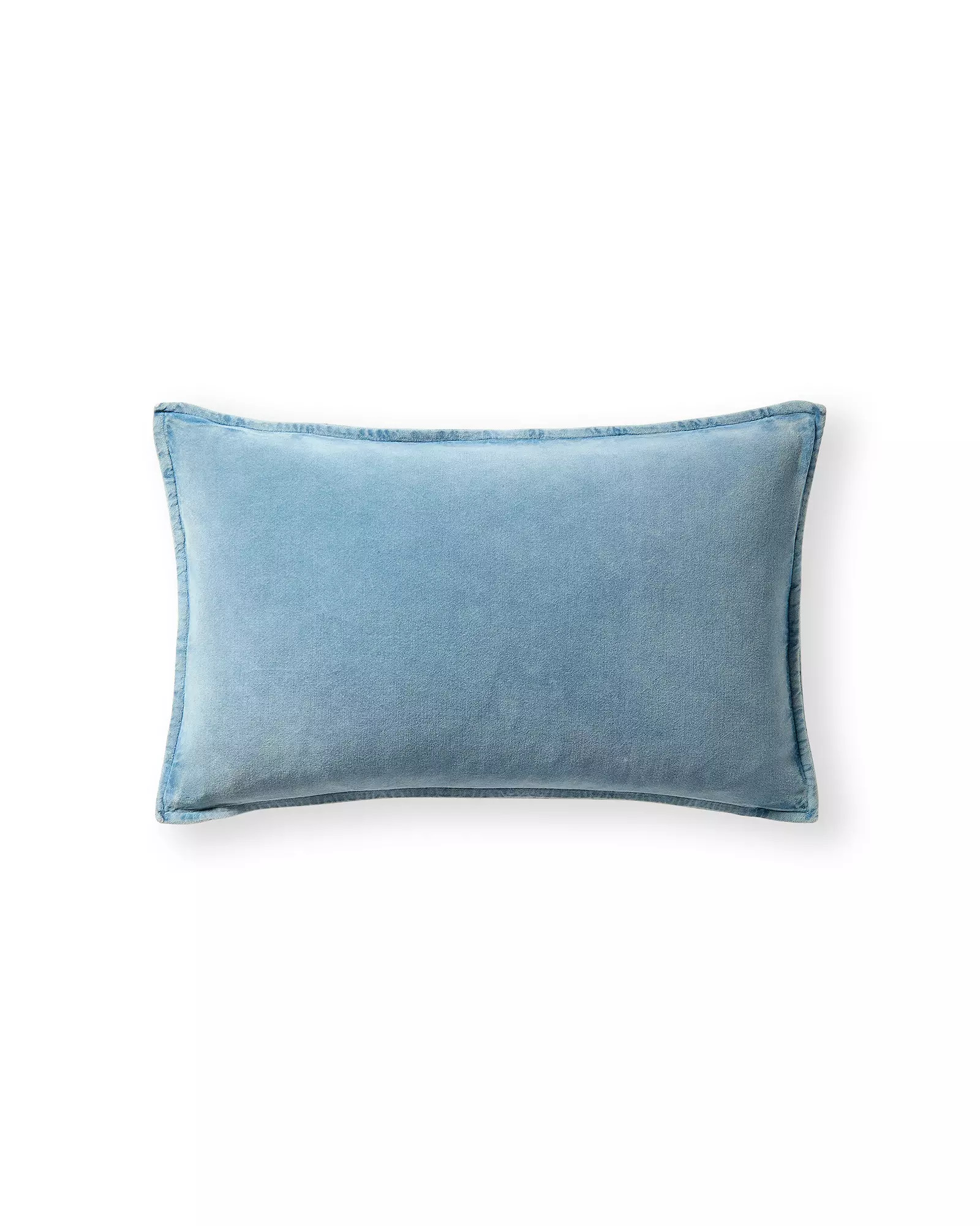Washed Velvet Pillow Cover | Serena and Lily