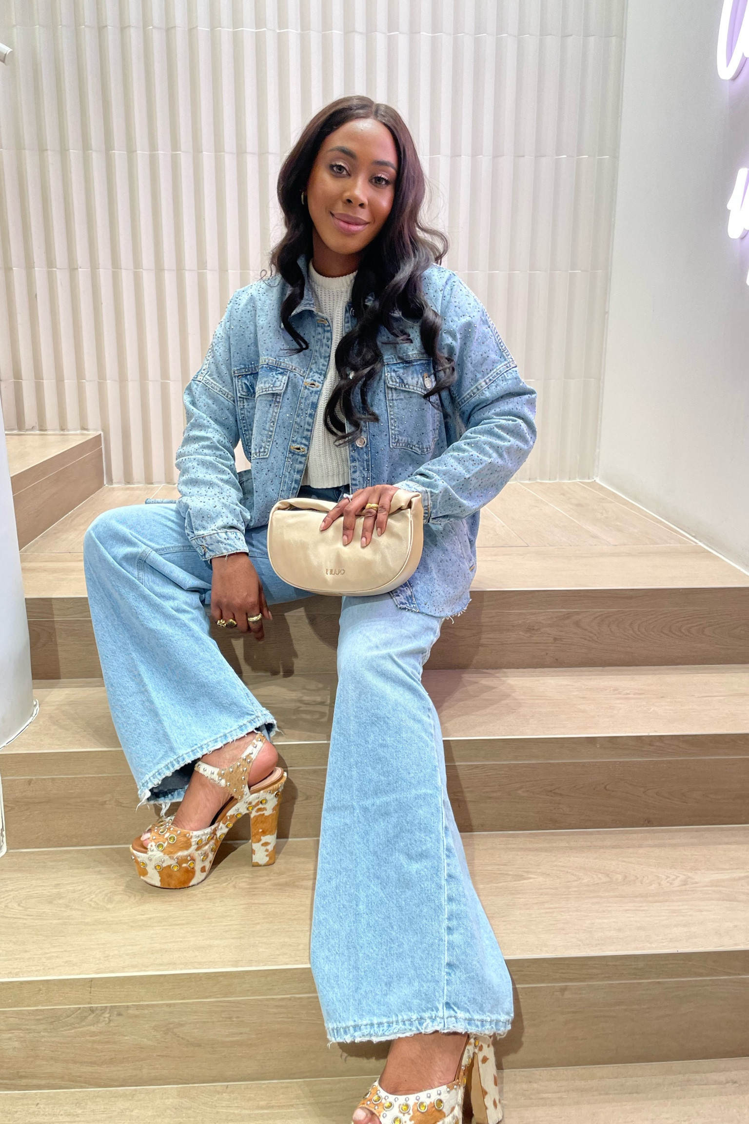 Spring for ready  #denim total look  
#liujo

#LTKFind #LTKSeasonal #LTKeurope