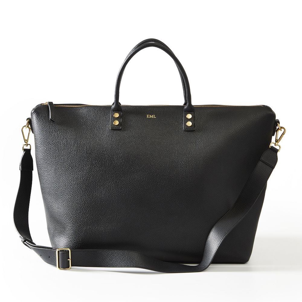 Essential Leather Travel Bag | Mark and Graham