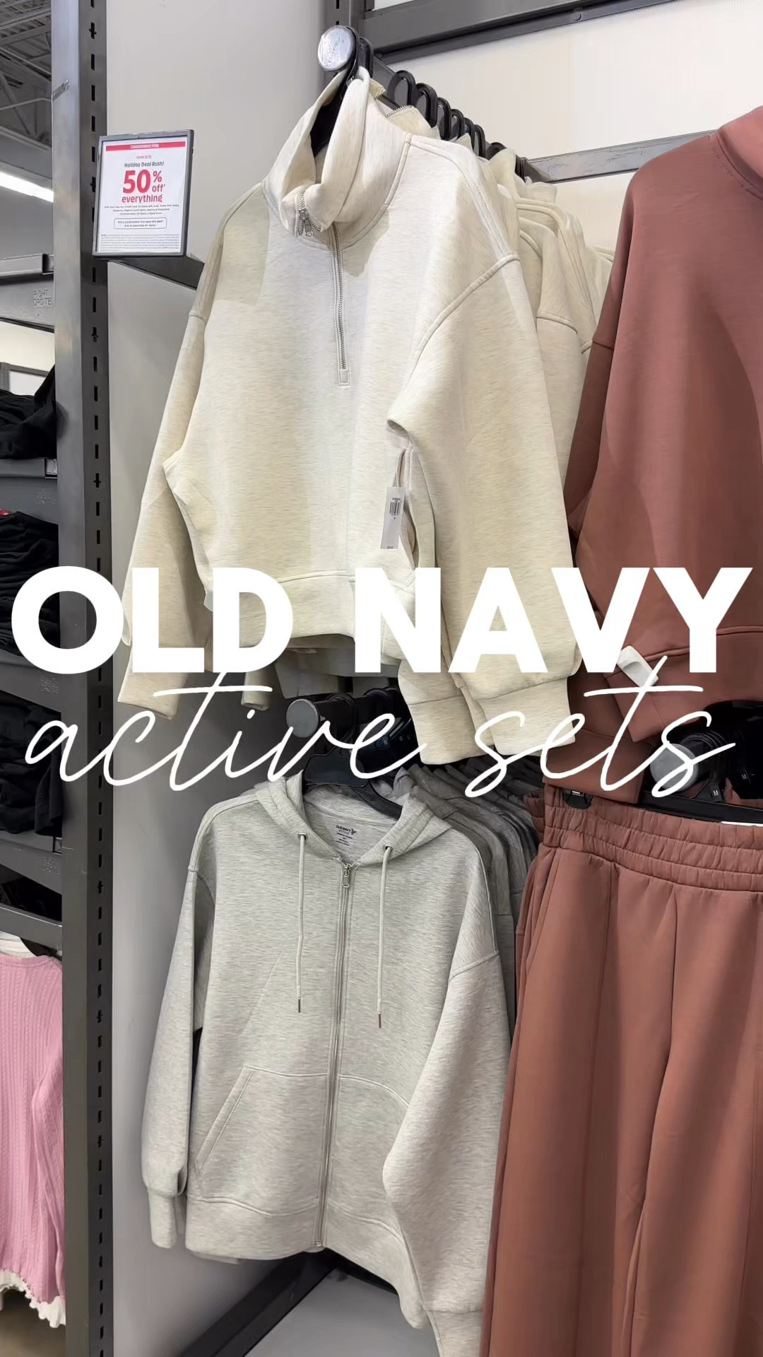 Old Navy active is currently 50% off! Including all of these dynamic fleece pieces! If you’ve never tried dynamic fleece, you are missing out! So soft and comfy and comparable to a much more expensive brand! Lots of styles and colors to choose from! Great time to try while they’re on deal!

Follow me for more affordable fashion and deals! 

Wearing: 
Medium in the top and size small in the bottoms!

#LTKOver40 #LTKActive #LTKSaleAlert