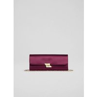 Daisy Burgundy Long Clasp Clutch Burgandy, Burgandy | L.K. Bennett (UK)