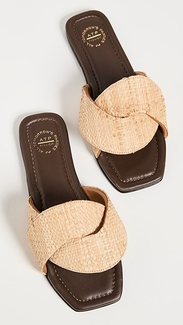 Capurso Natural Raffia Sandals | Shopbop