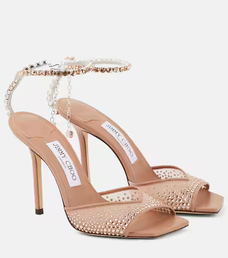 Saeda 100 embellished sandals | Mytheresa (US/CA)