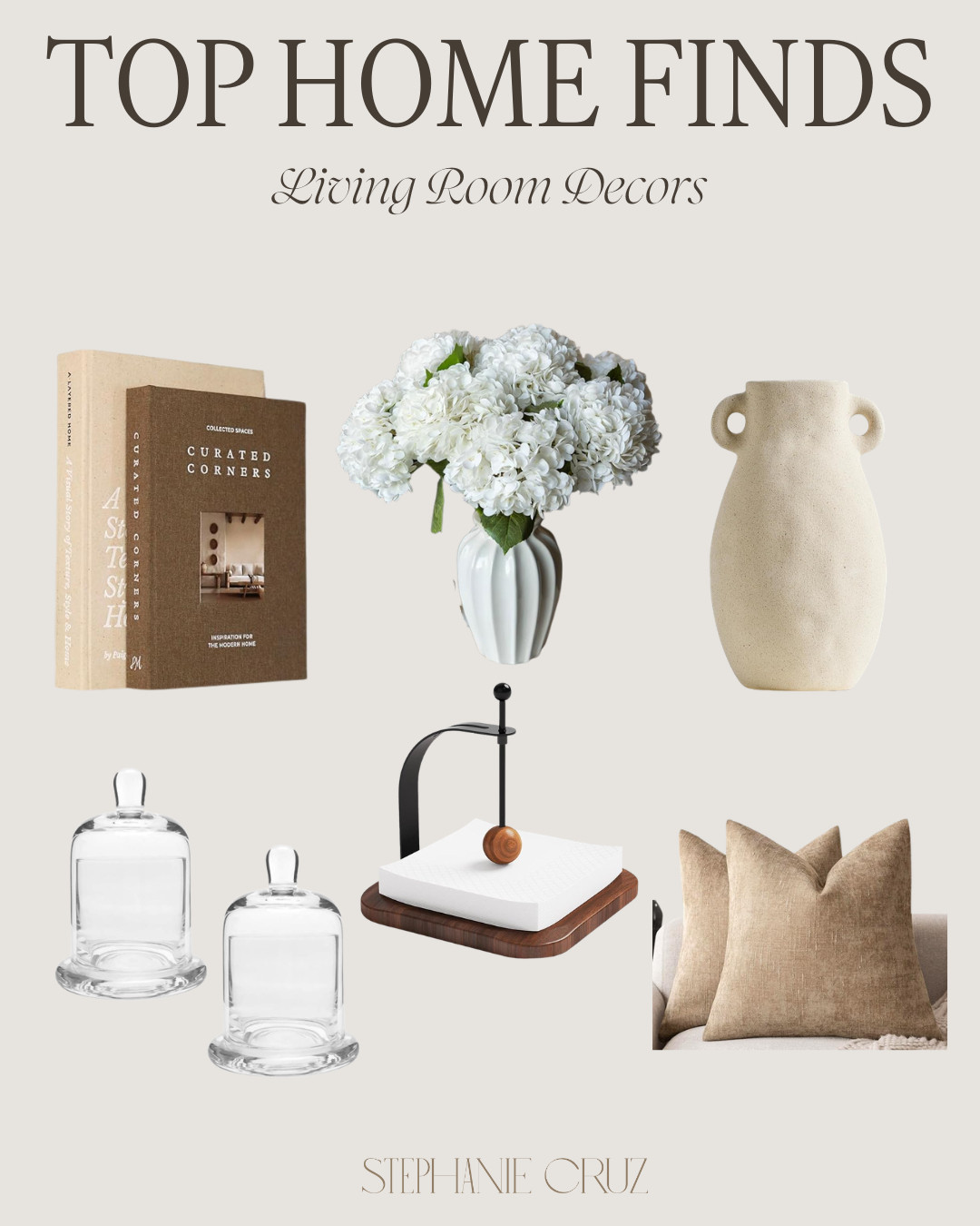 These are the exact decor items I always reach for when styling a space. Timeless, neutral, and easy to mix with anything.

#BestSellers #HomeMustHaves #InteriorFinds #LTKHome #HomeFavorites 

 