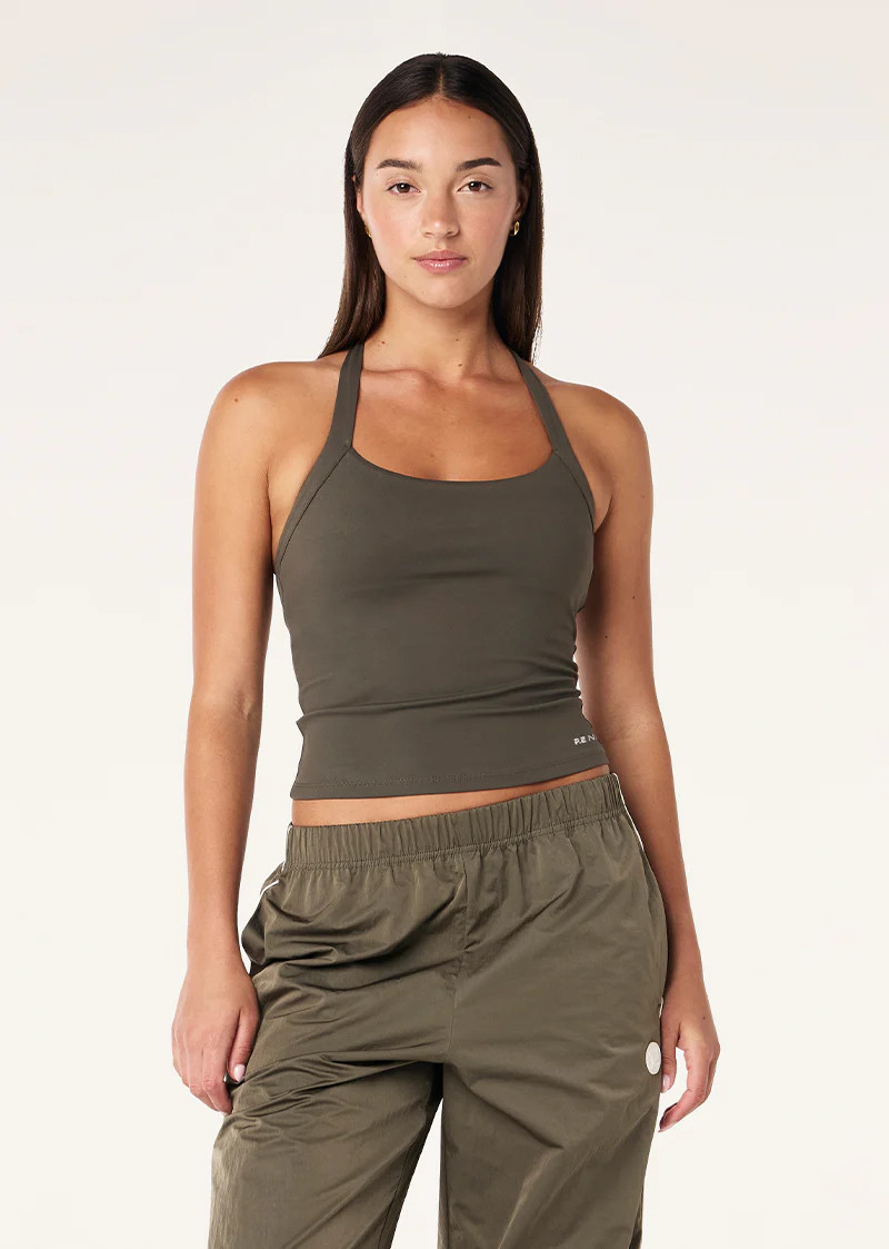 Unwind Halter Tank | Tarmac | P.E Nation | P.E Nation AU
