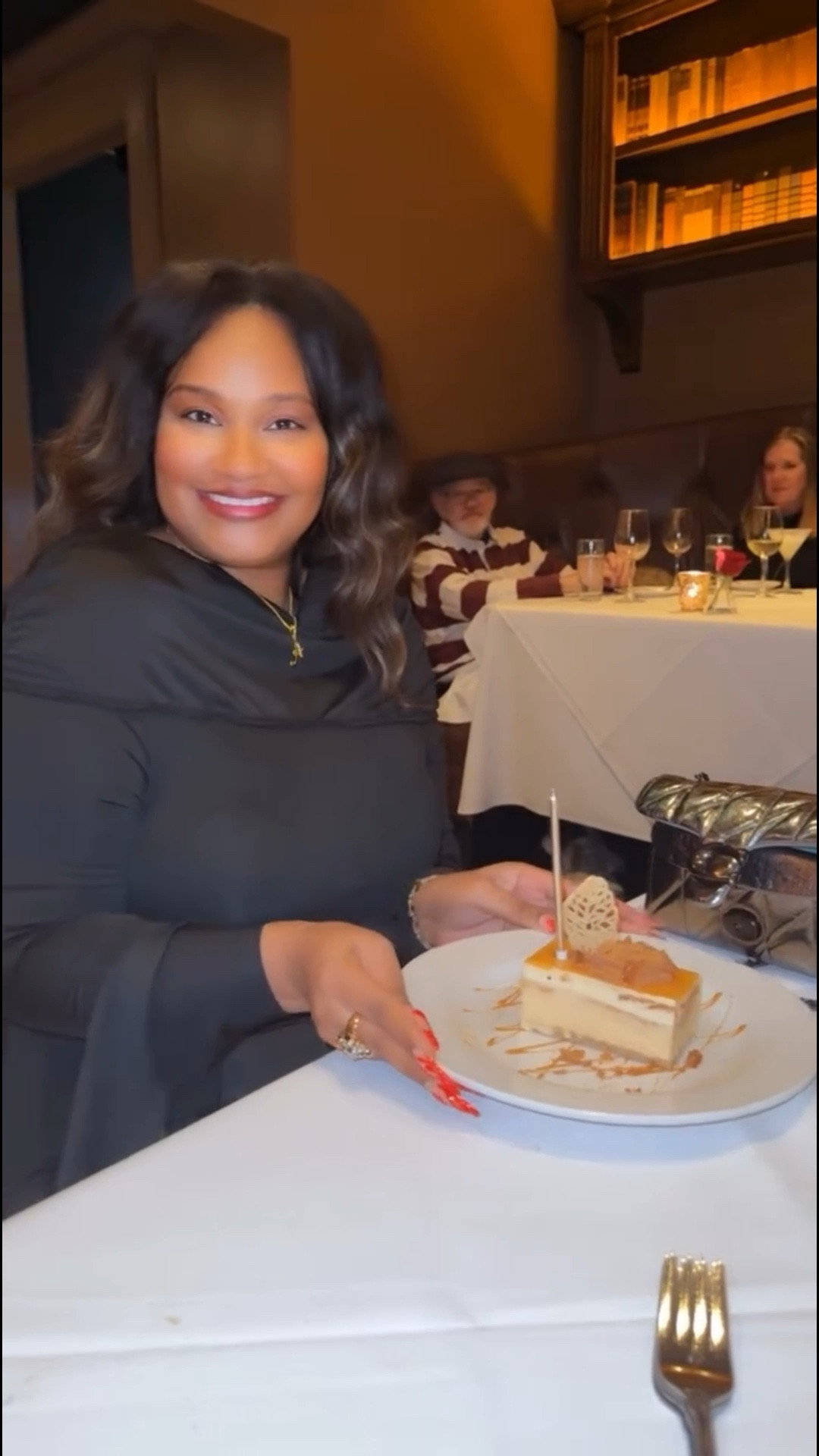 And I still got to make a wish & blow out a candle! 🫶🏽🎂 See how it all works out! ☺️ I was intentional about wanting to spending this birthday with my family bc as much as I celebrate my bday I’m always gone or traveling since leaving home at 18. Shoutout to the best parents in the world & my dad who drove us through the snow & ice to see me smile! ❄️🥹 They go above & beyond the call of duty! One thing about me, if I want something or something done I’m going to figure it out & not stop until I do like a true Aquarian! Honestly about 90% of my wishes have come true & God even granted another one right before my bday! 🙌🏽 Cheers to open doors & trusting myself to walk through them! Thank you for every bday wish, shoutout, gift, text, call, & etc! 💕 #aquarius #explore #birthday #January #Snowstorm

#LTKMidsize #LTKValentine #LTKOver40