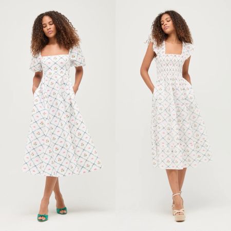 The butterfly trellis print from Hill House is going to make such a pretty Easter dress, now I just need to decide which silhouette to get 

#LTKSeasonal #LTKplussize #LTKmidsize