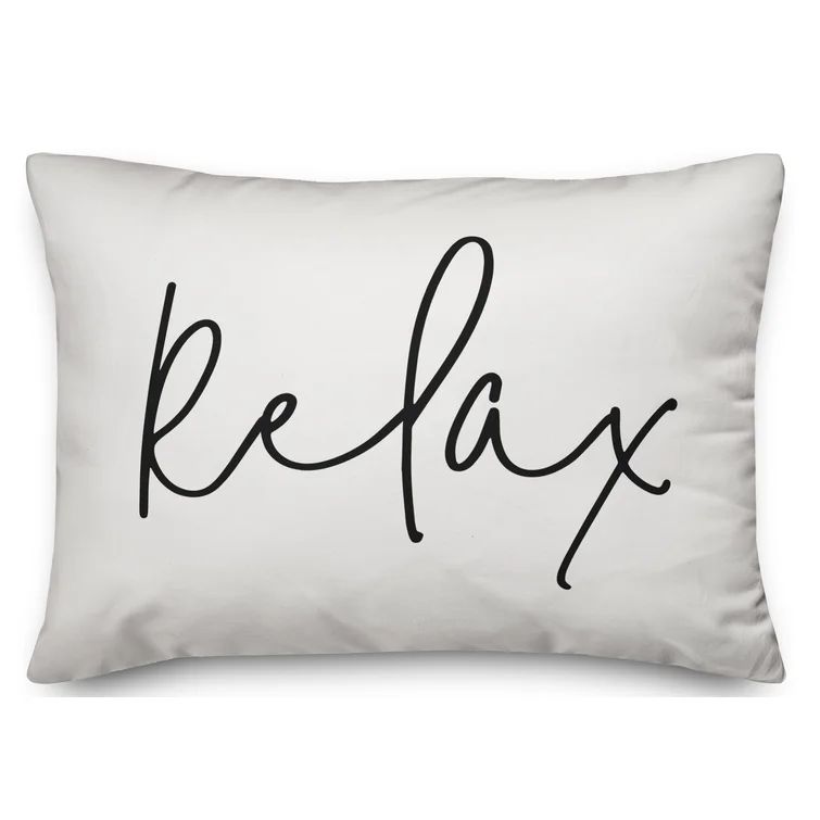 Mcgee Relax Thin Outdoor Rectangular Pillow Cover & Insert | Wayfair North America
