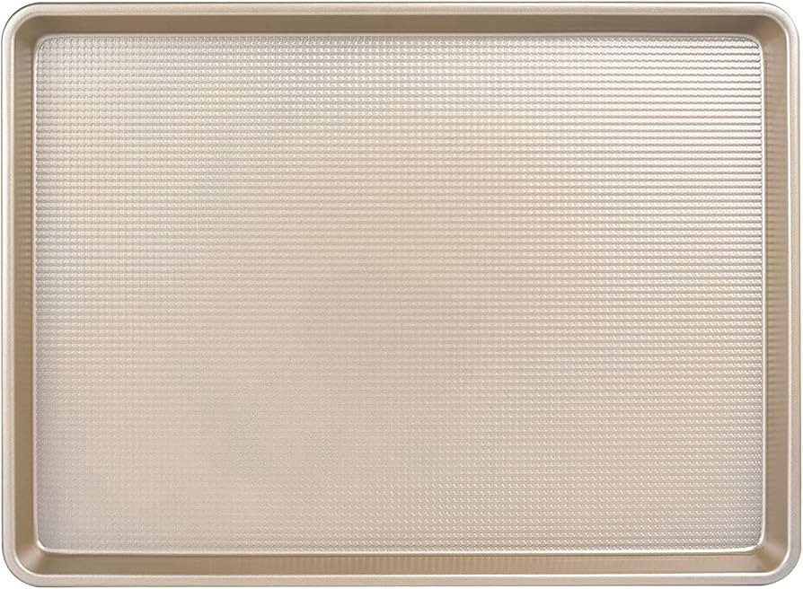 Nonstick Large Baking Cookie Sheet, Heavy Duty Carbon Steel Baking Pan for Oven, 17.7 Inch x 12.8... | Amazon (US)