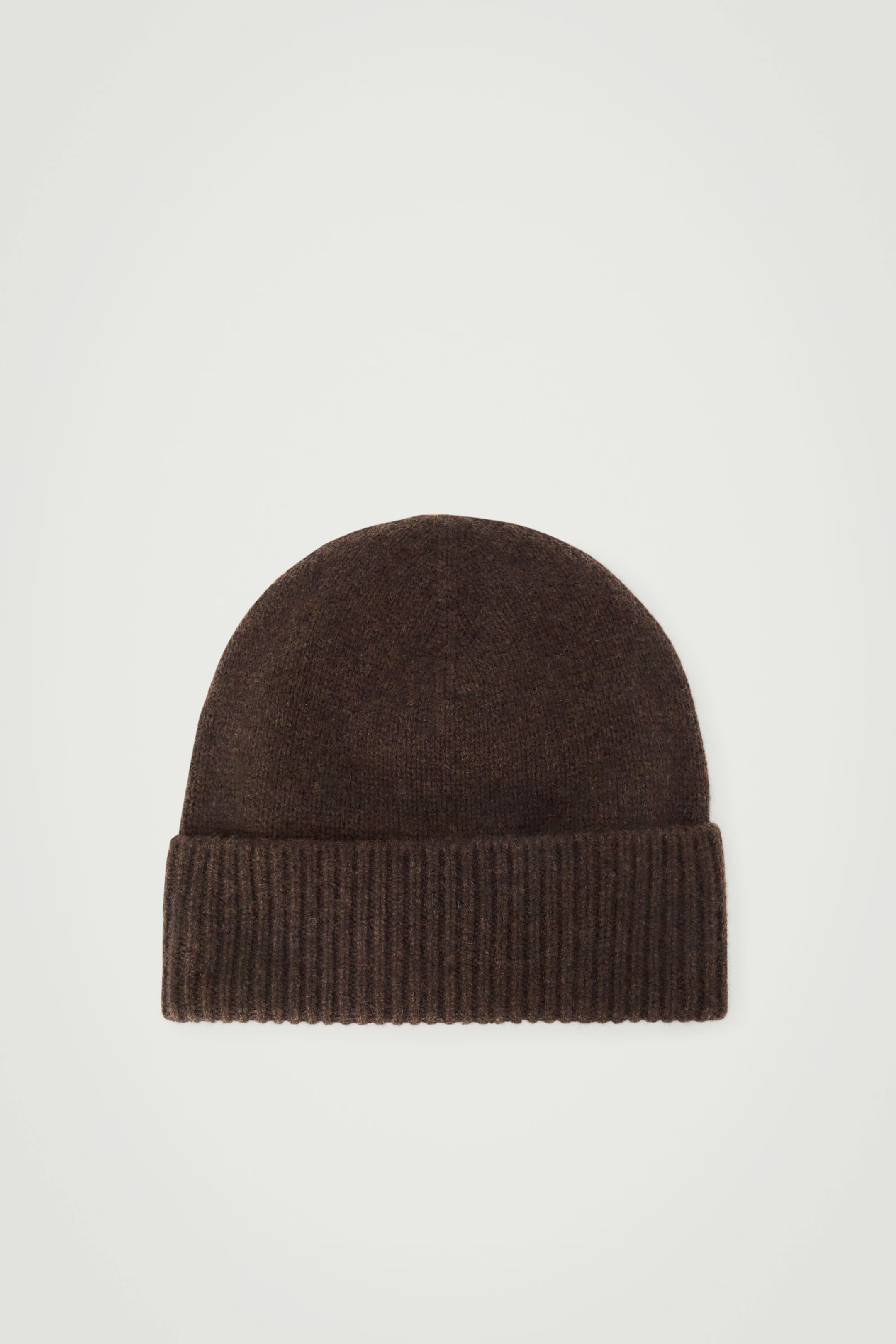 CASHMERE BEANIE - DARK BROWN | COS GB | COS UK