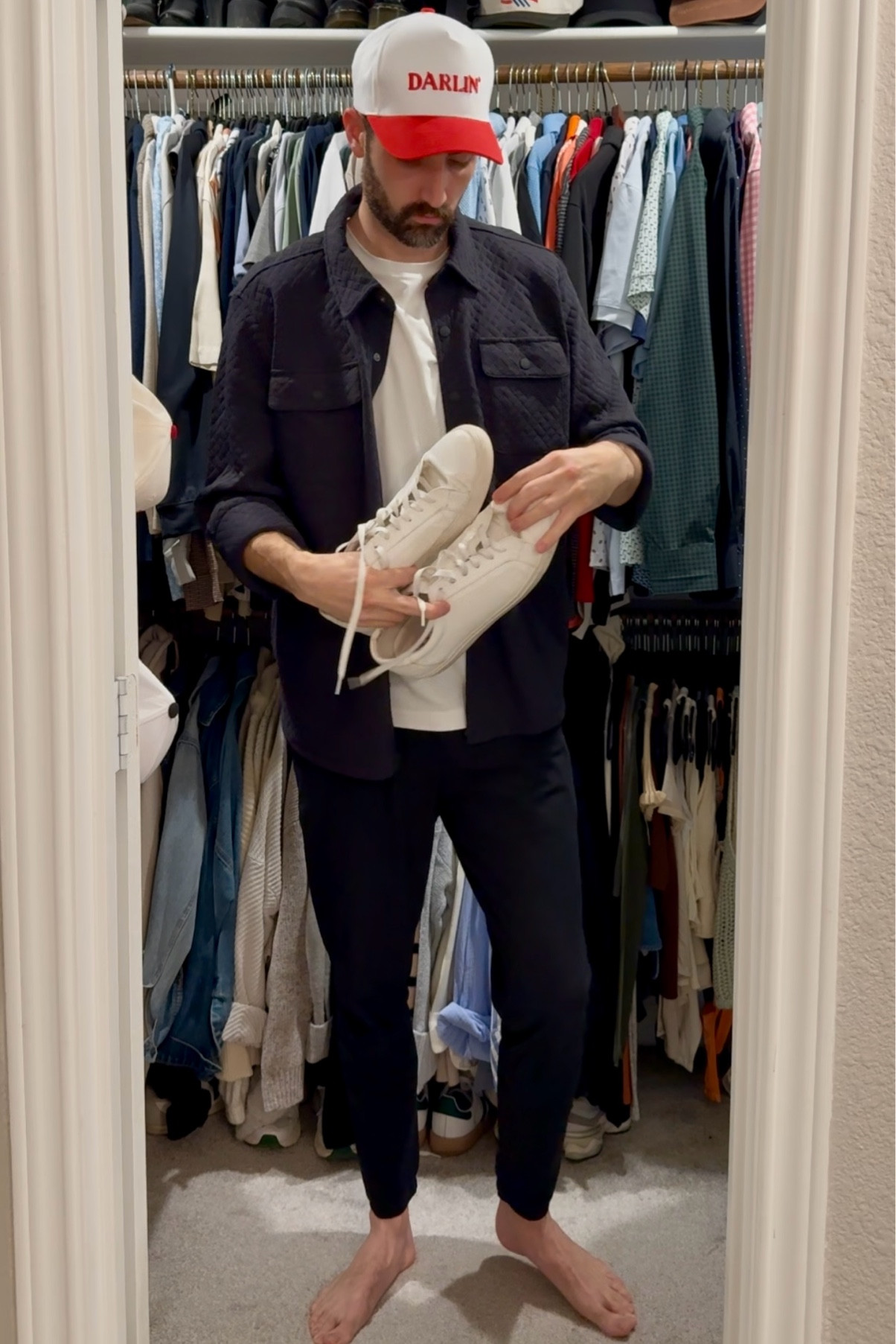 Saturday fit out on the town #mens #saturday #weekendclothes 

I can’t find the link to the blue jacket - but it’s from Orvis! And the hat is from Aug11 Co!