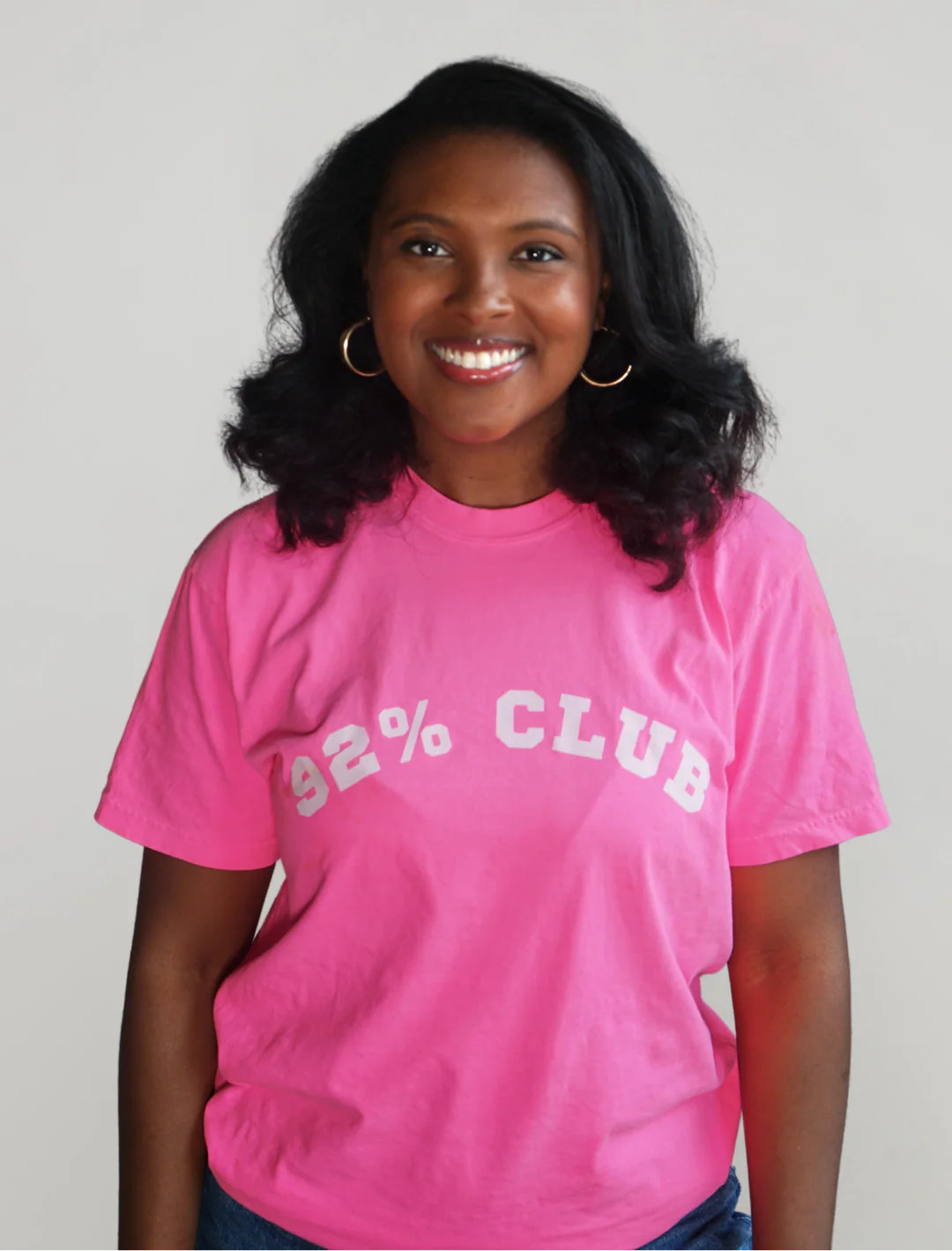 92% Club Tee | Black Woman on a Mission
