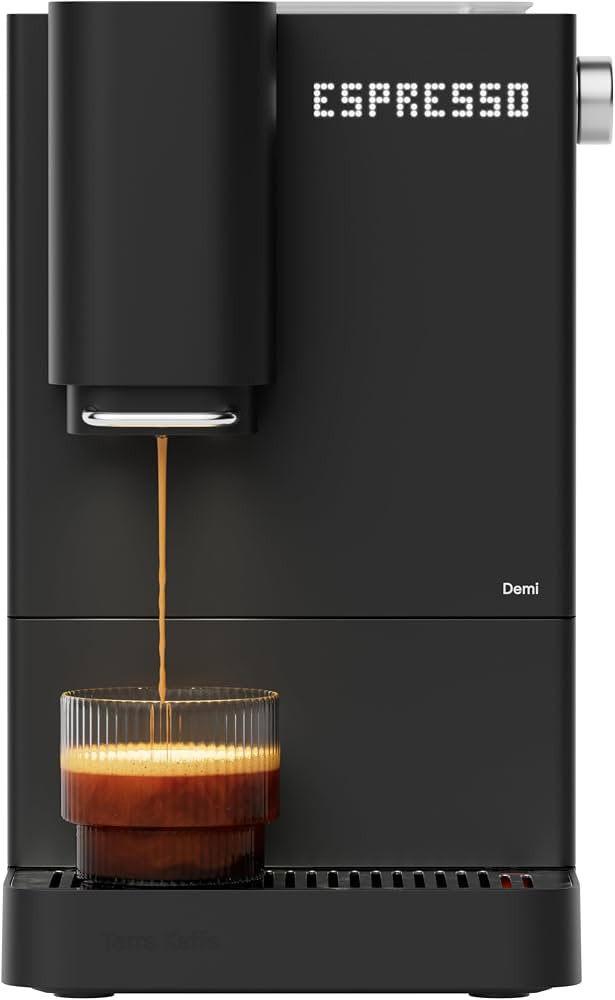 Terra Kaffe Demi Compact Fully Automatic Espresso Machine - Roaster-Approved Espresso Settings - ... | Amazon (US)