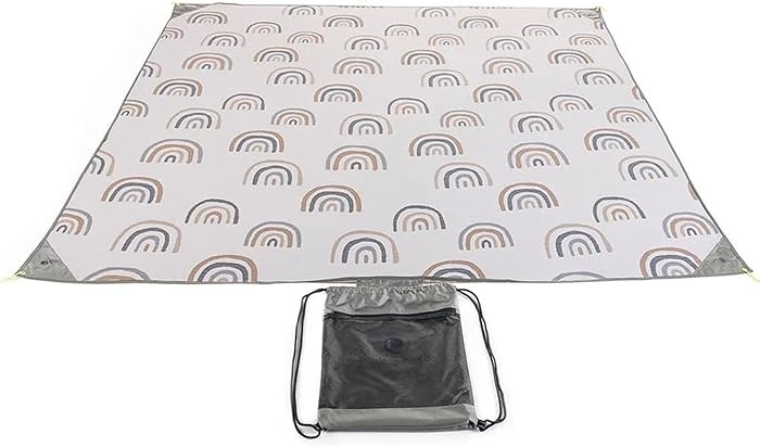 POP 'N GO Voyager Blankets - Waterproof Picnic Blanket W/Sand & Ground Stakes - Beach & Outdoor B... | Amazon (US)