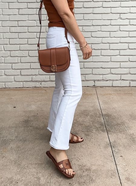 Sandal
Sandals
White jeans 

Vacation outfit
Date night outfit
Spring outfit
#Itkseasonal
#Itkover40
#Itku

#LTKshoecrush #LTKfindsunder100 #LTKitbag