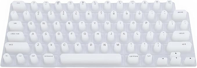 Tangxi Keyboard Cover, Soft Silicone Protector for Long Nails with Tower Shaped Cylindrical Key D... | Amazon (US)