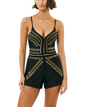 Women's Overall Onepiece Swimsuit | Macy's