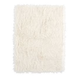 Faux Fur Brushed Tips Throw | West Elm (US)