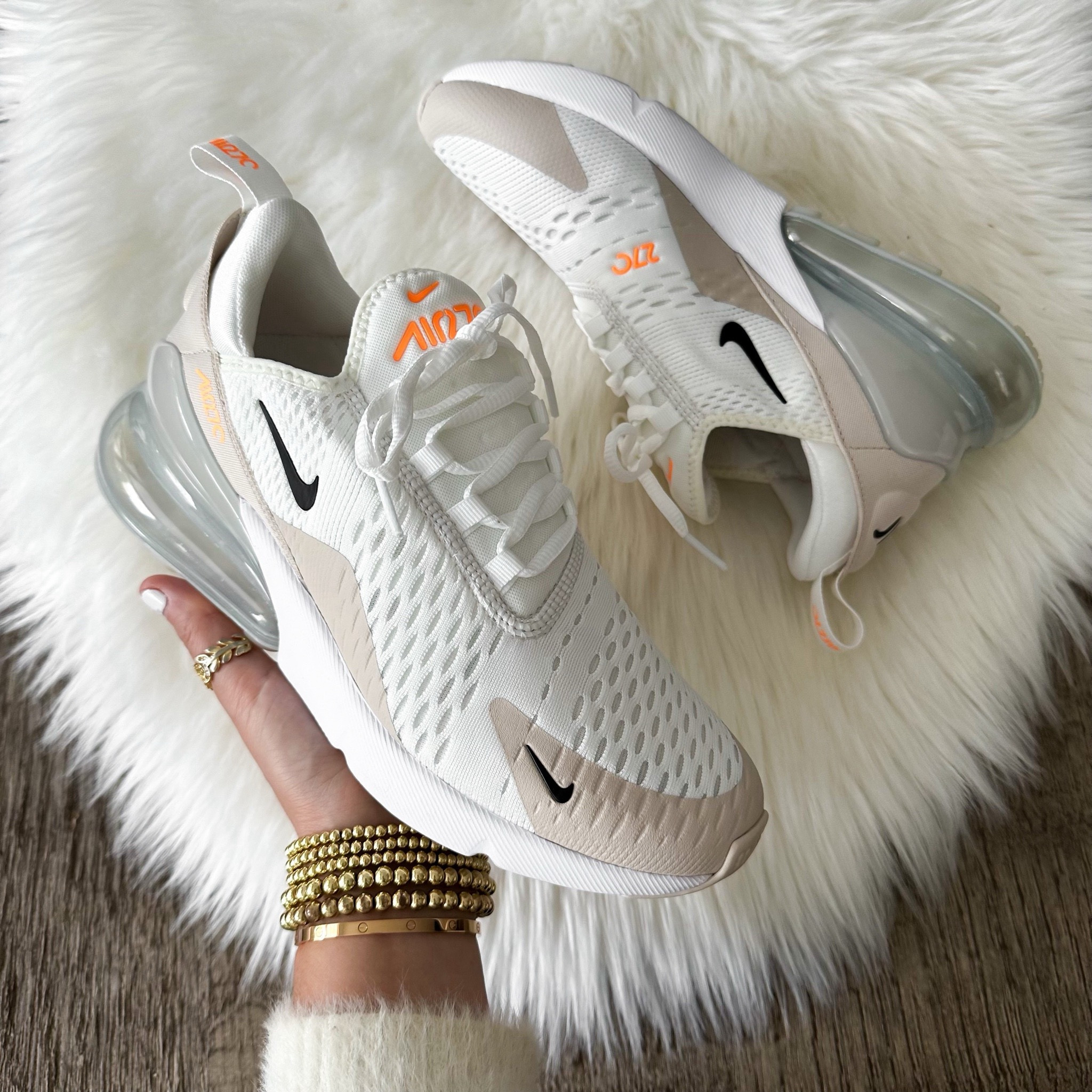 nike 270s desert sand