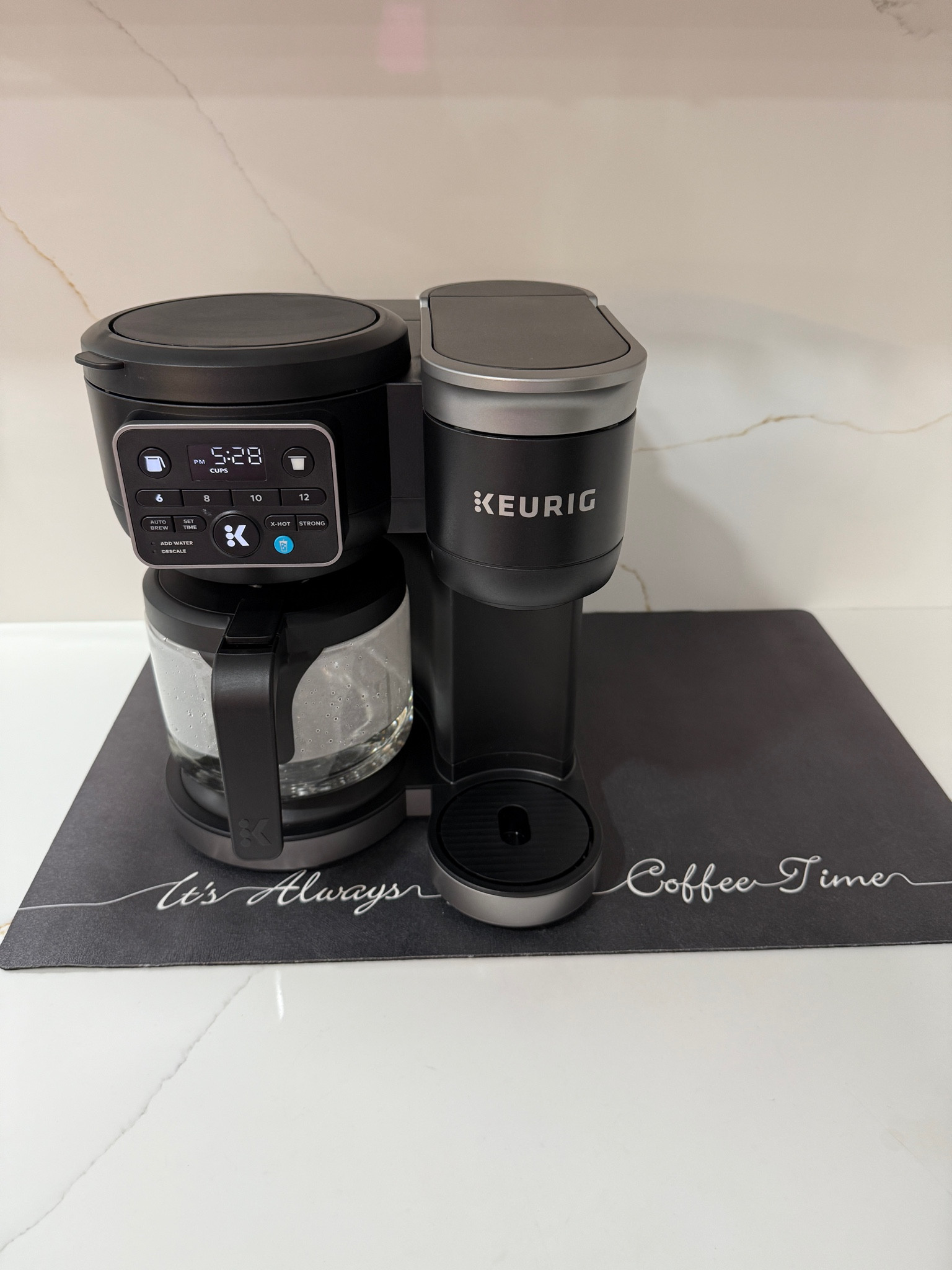 Keurig K-Duo Hot & Iced Single-Serve & Carafe Coffee Maker Black: Electric Drip Coffee Pot, 72 oz Capacity

#LTKWedding #LTKHome #LTKGiftGuide
