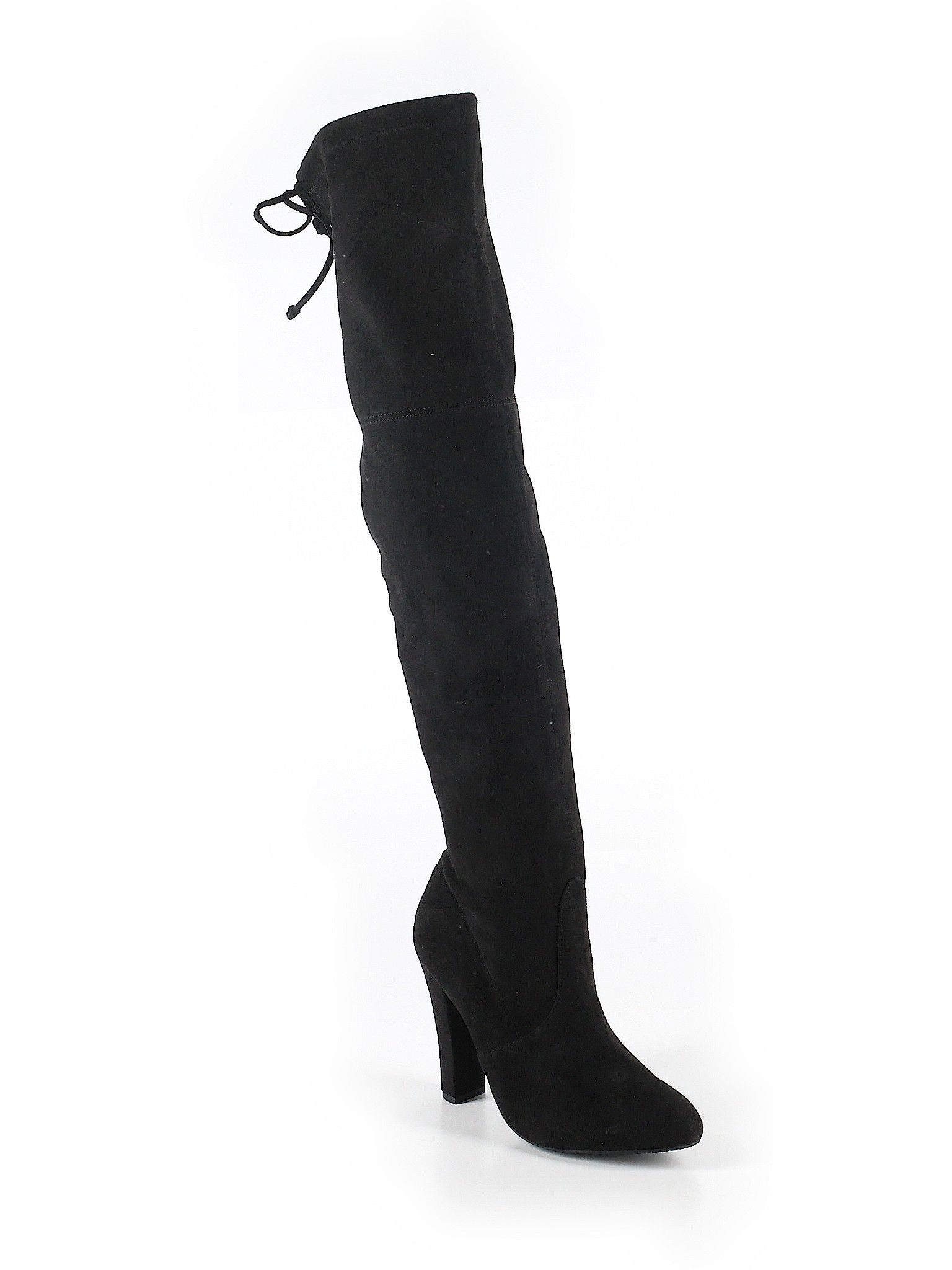 Steve Madden Boots Size 7 1/2: Black Women's Clothing - 43032987 | thredUP