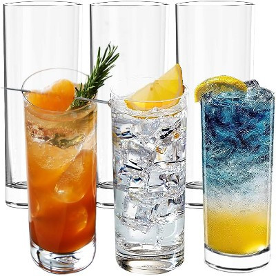 LEMONSODA Highball Drinking Glasses Set of 6 - 15oz | Target