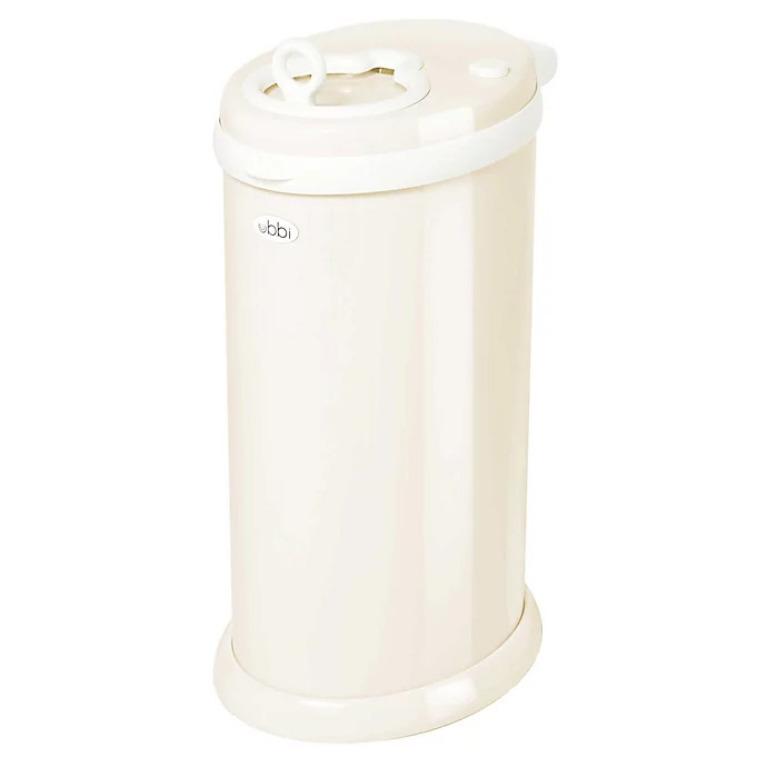 Ubbi® Diaper Pail in Ivory | buybuy BABY