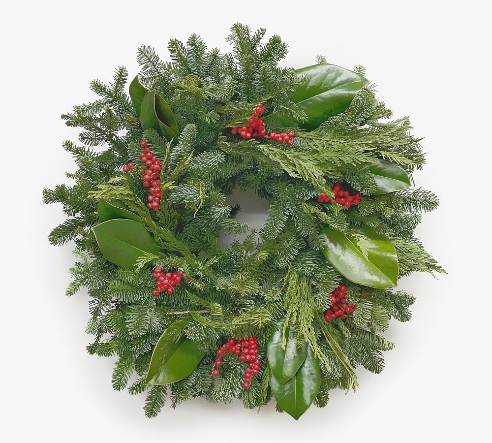 Dried Christmas Memories Wreath | Pottery Barn (US)