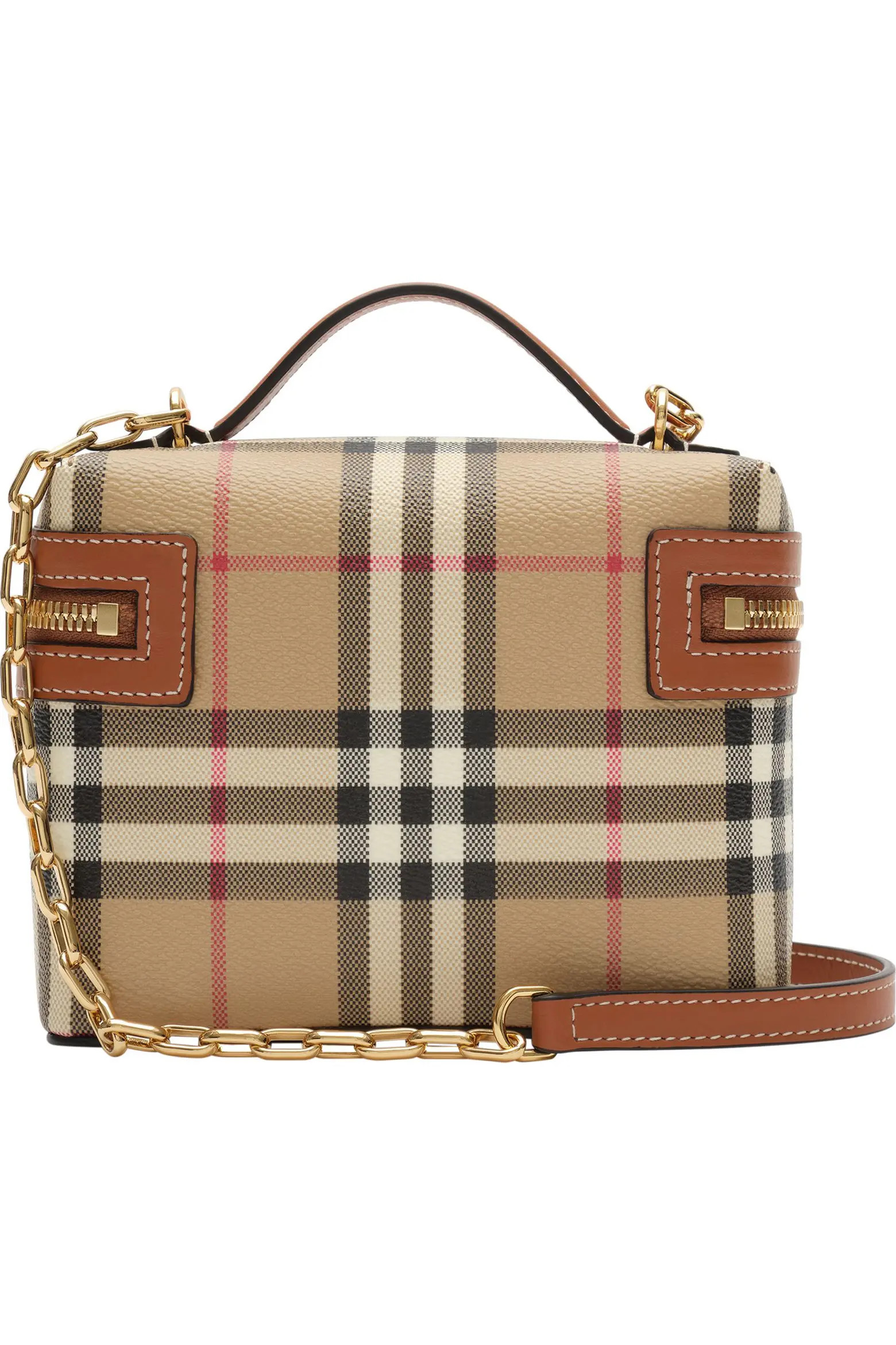 Burberry Mini Check Vanity Crossbody Bag (Women) | Nordstrom | Nordstrom