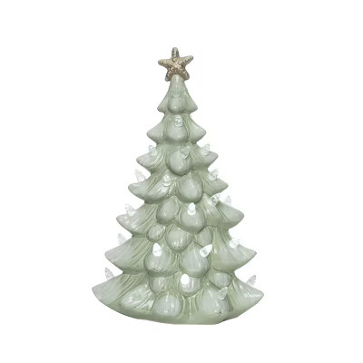 Transpac 11.8 in. Green Holiday Coastal Tree | Target