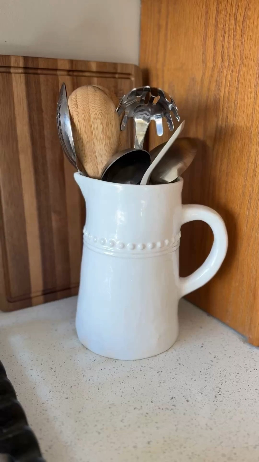 The perfect new cutting board. I love that it has non-skid feet on the bottom! I linked some similar pitchers to ours as well!

#LTKSeasonal #LTKfoodie #LTKHome