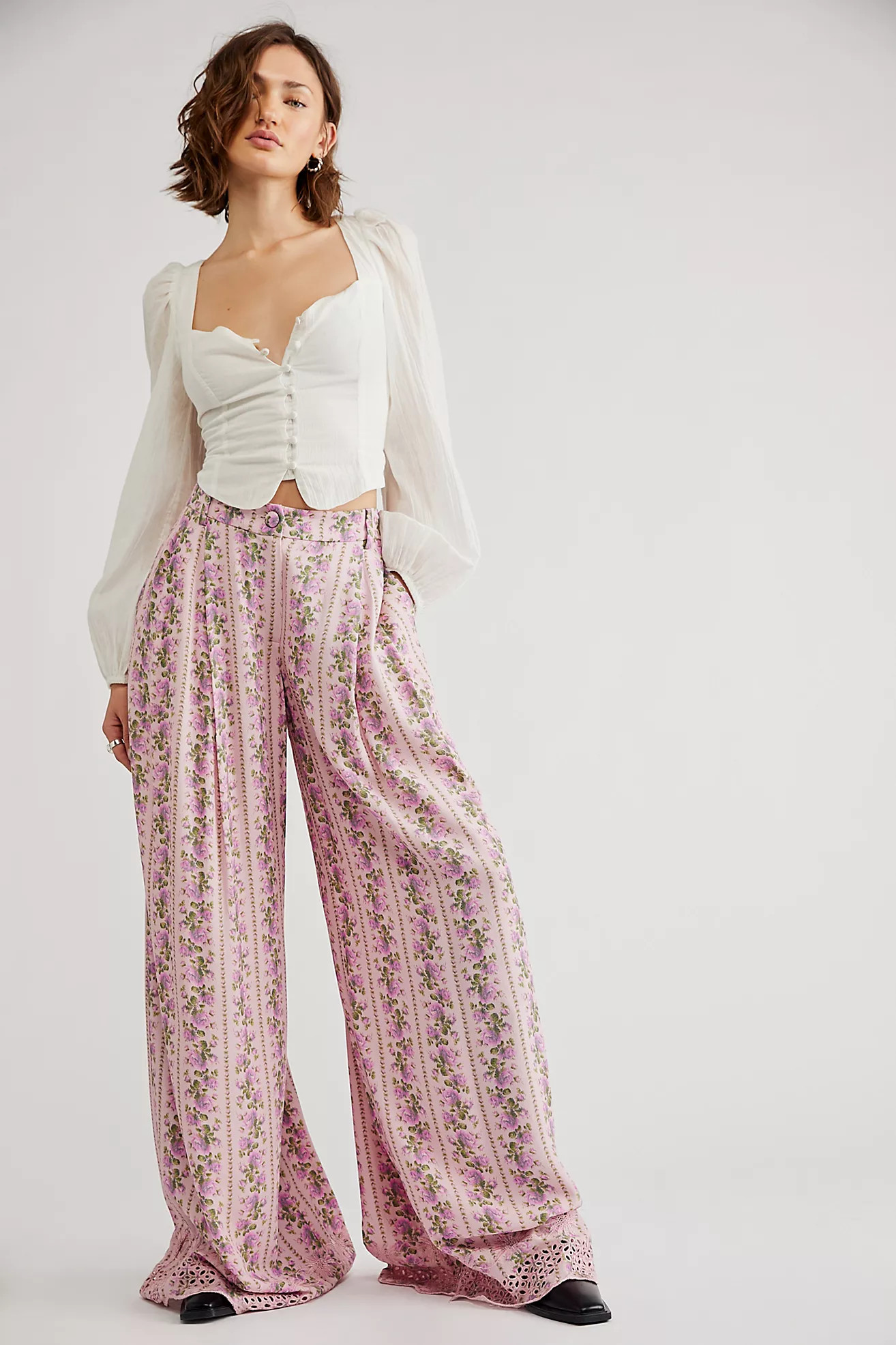 LoveShackFancy Montel Pants | Free People (Global - UK&FR Excluded)