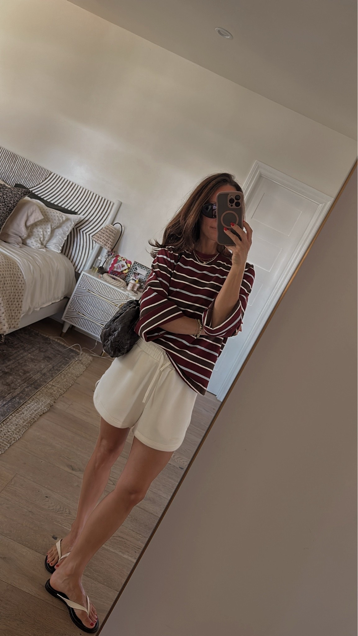 Today’s outfit 
Everything runs tts 
Go down a 1/2 size in sandals

#LTKOver40