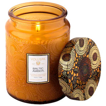 Baltic Amber Glass Candle - VOLUSPA | Sephora | Sephora (US)